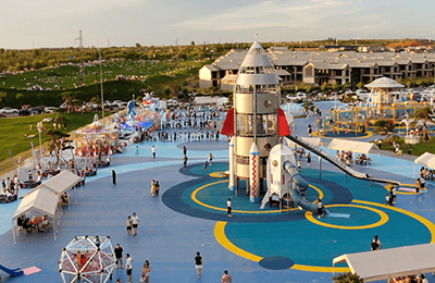 牧童案例丨陜西榆林塞上楓情園：在塞北“榆”見太空幻想